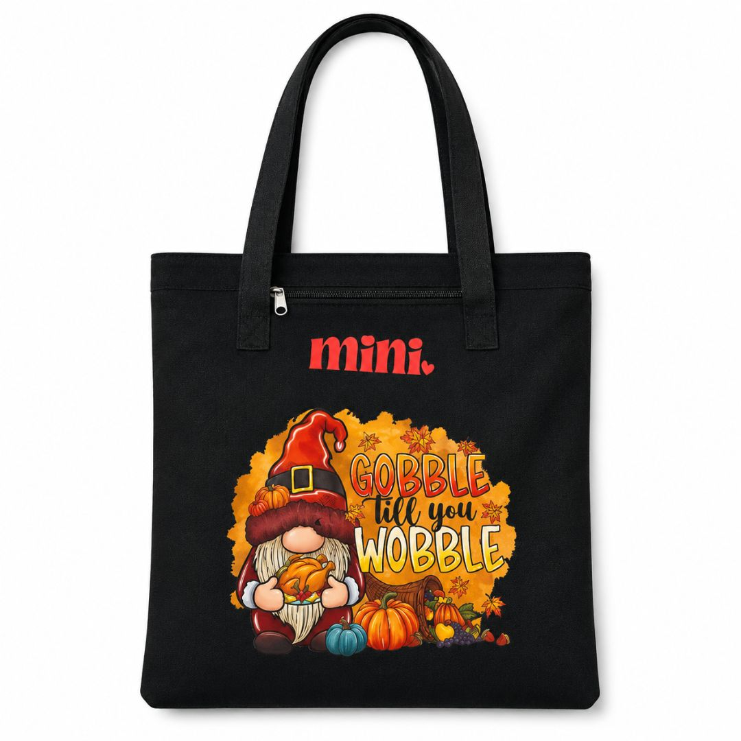 Gnome Thanksgiving Tote Bag